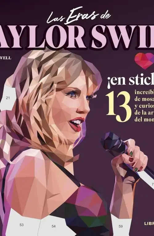Libro Las Eras De Taylor Swift Con Pegatinas