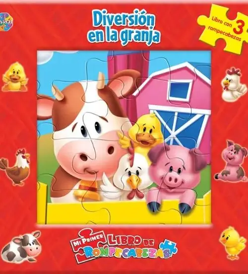 Libro Bebé Granja - Diversión Con Animales Sonidos