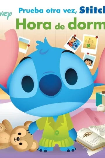 Libro Stitch Hora De Dormir Rutina Bebé -prueba Otra Vez !
