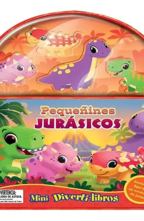 Mini Divertilibros- Dinosaurios Bebes - Libro Interactivo