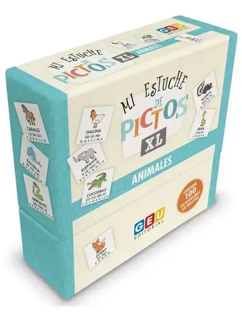 Mi Estuche De Pictos Animales Geu Editorial