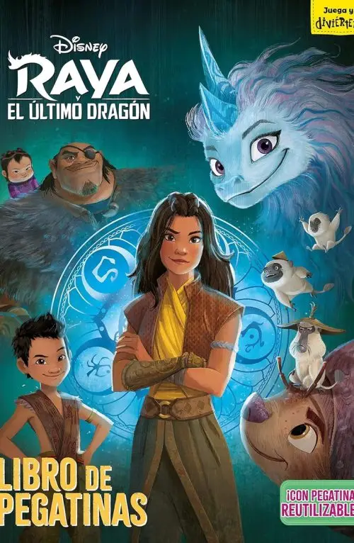Libro De Pegatinas, Raya Y El Último Dragón