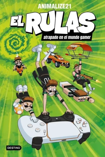 El Rulas 4 Atrapado En El Mundo Gamer Tapa Dura