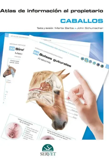 Atlas Veterinaria Equina: Guía Ilustrada Completa Caballos