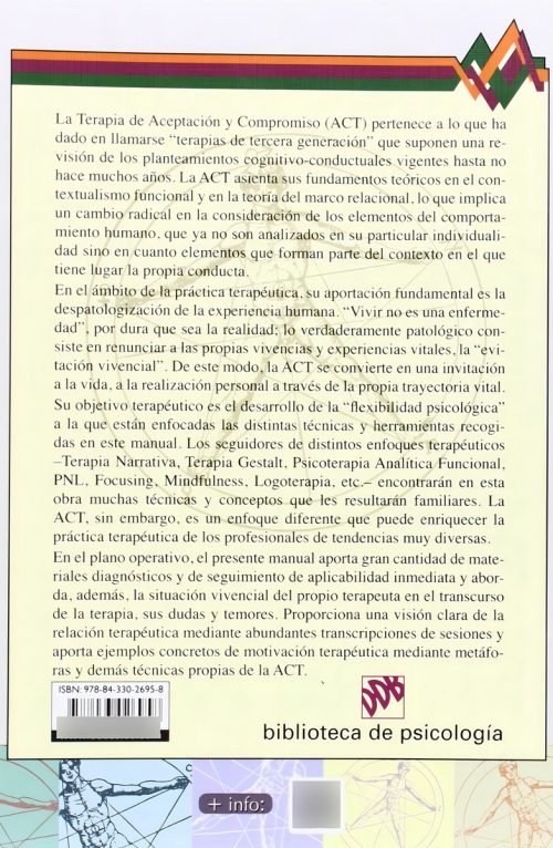 Terapia De Aceptación Y Compromiso - Kirk Strosahl