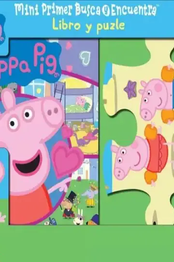 Peppa Pig Libro Y Puzzle - Mini Primer Busca Y Encuentra