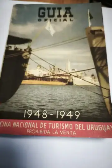 Guia Turistica Antigua Uruguay Oficial 1948-1949