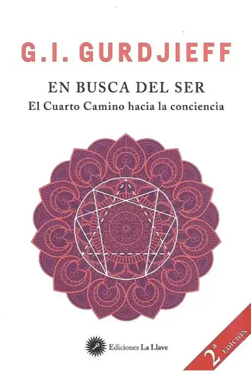 Libro En Busca Del Ser El Cuarto Camino G I Gurdjieff