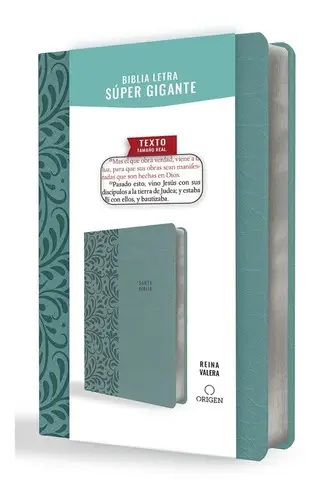 Biblia Reina Valera 1909 Letra Súper Gigante Símil Piel