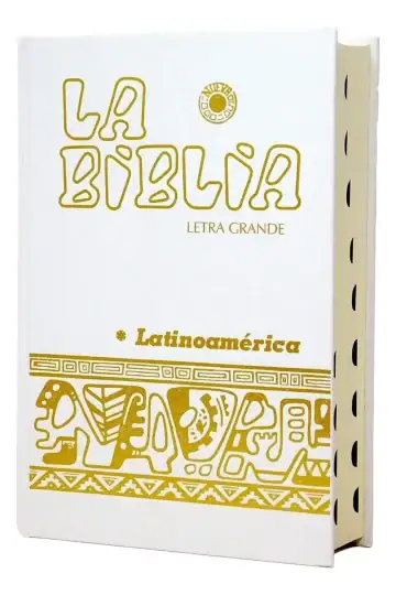 Biblia Letra Grande Catolica, Editorial Verbo Divino Blanca