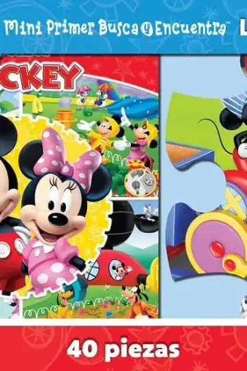 Libro Mi Primer Busca Y Encuentra Puzzle Mickey Disney
