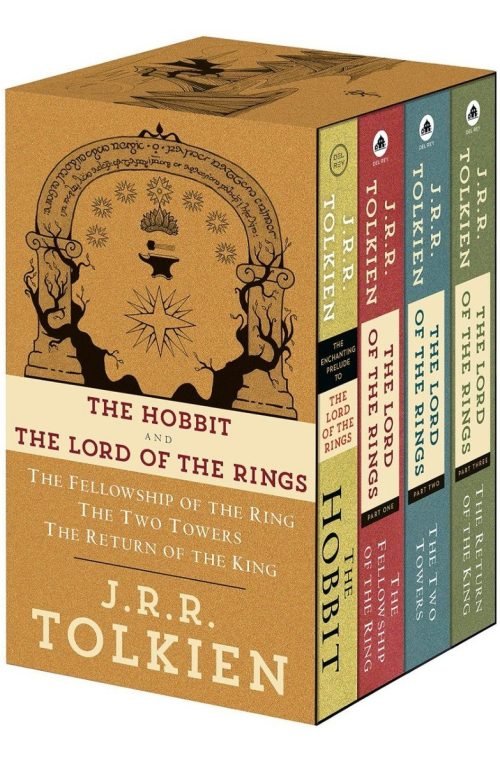Estuche Inglés Pack Tolkien Épico Hobbit Señor Los Anillos