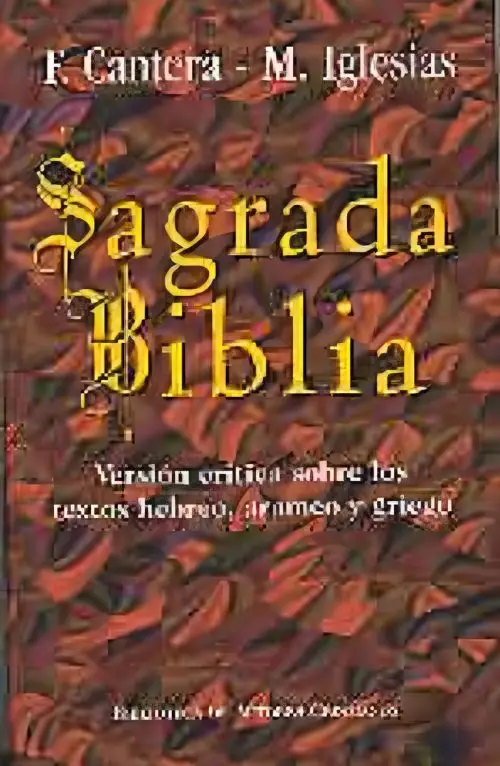 Sagrada Biblia Edición Lujo, Colección Religiosa Tapa Dura