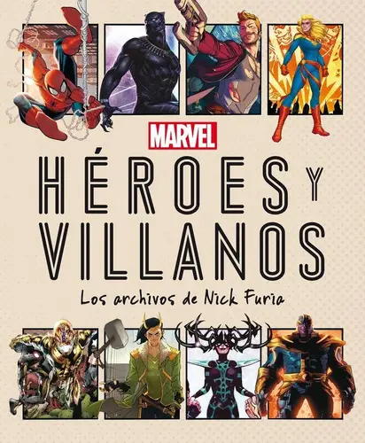 Marvel, Dc, Star Wars - Libro Héroes Y Villanos