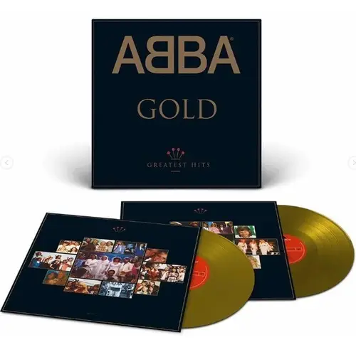 Greatest Hits Abba Pop Sueco Iconico Doble Lp