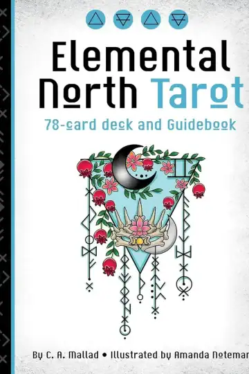 Tarot Elemental North Cartas Esotéricas Oráculo - Inglés