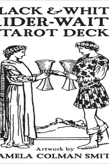 Tarot Rider Waite Edición Black & White Oraculo Inglés