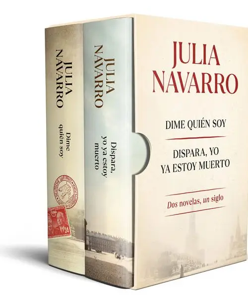 Estuche Julia Navarro Dos Novelas Dime Quién Soy Dispara