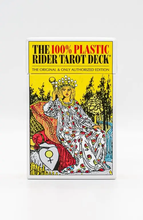 Mazo De Tarot 100% Plástico Rider Waite Colección - Inglés