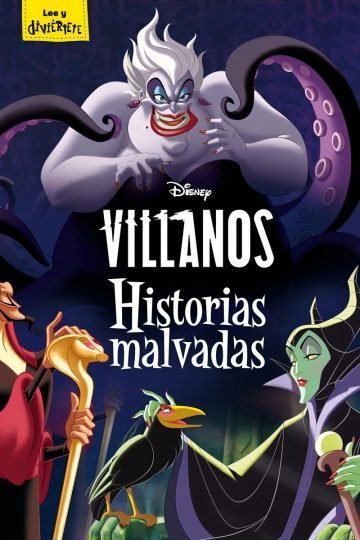 Libro Villanos Historias Malvadas Tapa Dura Niños Disney