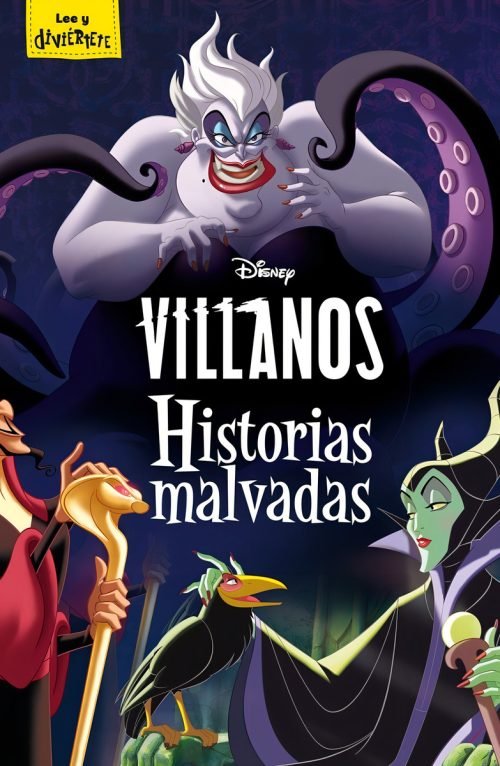 Libro Villanos Historias Malvadas Tapa Dura Niños Disney