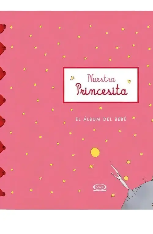 Album Bebé Princesita: Recuerdos Primer Año Niña