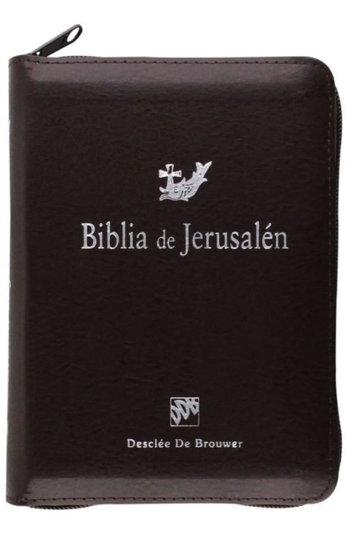 Biblia Jerusalén Bolsillo Cremallera Católica Estudio