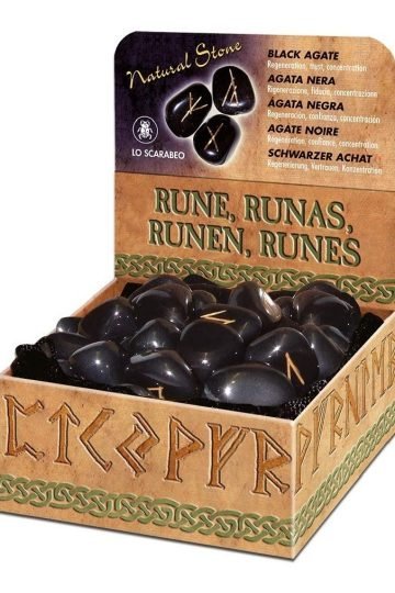 Libro Runas Agata Negra Oráculo Esoterismo Uruguay