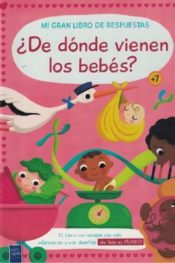 De Dónde Vienen Los Bebés Libro Infantil +7 Solapas Esi