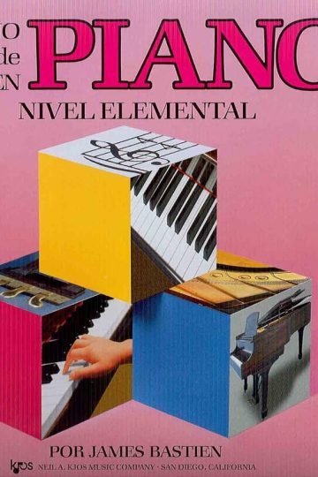 Piano Básico Bastien Nivel Elemental Libro Principiantes