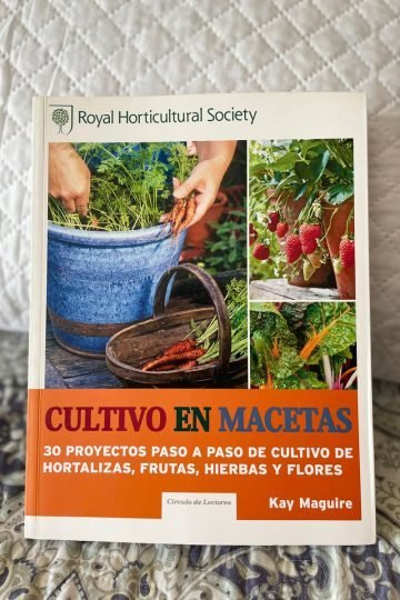Libro Cultivo Macetas Royal Horticultural Society Guía Proye