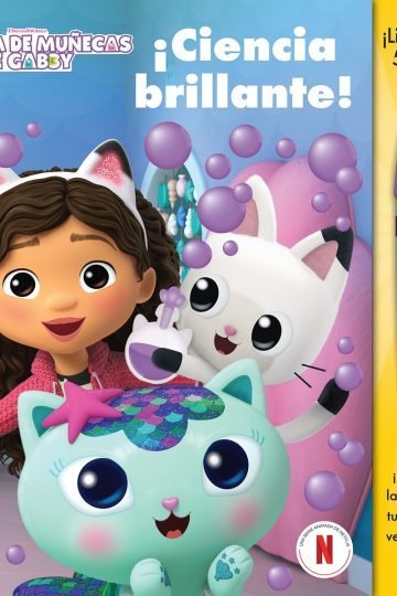 Ciencia Brillante Gabby's Dollhouse Libro Con Linterna Tdura