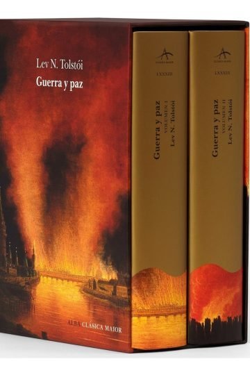 Guerra Y Paz Estuche 2 Volúmenes Tolstói Edición Nueva