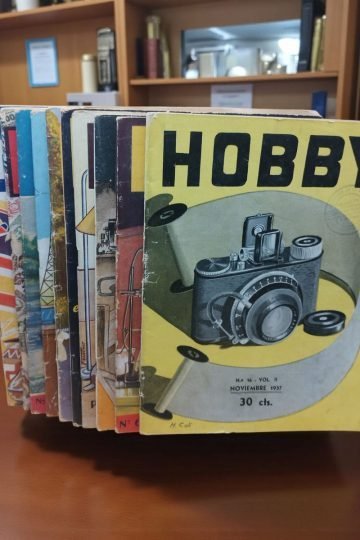 Lote De 10 Revistas Hobby Años 1937-1942