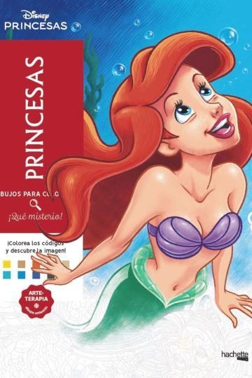 Princesas Misterio Para Colorear Arteterapia-antiestrés