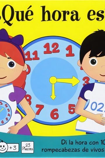 Qué Hora Es? Aprende La Hora 10 Rompecabezas De Colores